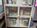 唐辑婴儿喂养台收纳柜置物架宝宝玩具储物柜子餐边柜一体靠墙2门长50 实拍图