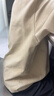 迷你巴拉（minibala）【亲子装】巴拉儿童短袖T恤速干舒适抗菌亲子装成人简约长袖T恤 浅卡其 【纯色亲子装】 165 实拍图
