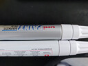 uni三菱 油漆笔 PX-30宽记号笔斜头粗字油性笔（可用于汽车补漆）4.0-8.5mm银色 单支装 实拍图