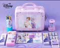 迪士尼（Disney）小学生密码手提箱文具礼盒学习用品笔袋女孩生日礼物大礼包玩具送礼艾莎套装 实拍图