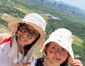 迪卡侬太阳帽夏折叠透气遮脸户外出游骑行大沿遮阳帽-4318253 实拍图