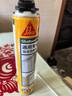 西卡sika boom发泡胶 隔音降噪膨胀胶填充剂 聚氨酯泡沫胶门窗填缝剂  实拍图