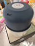 绞肉机小型打蒜器家用绞蒜切蒜器多功能辅食料理机电动蒜泥神器蒜蓉机自动切菜机压蒜器 宝蓝色- 0.26L （升级大电机） 实拍图