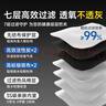 奥克云工业防尘口罩KP95专业防粉尘打磨煤矿专用双层活性炭独立包装25只 实拍图