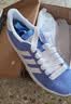 adidas「面包鞋」GRAND COURT BASE 00s休闲低帮板鞋男女阿迪达斯 浅灰/白色/树脂黄   37 实拍图