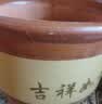 【特价清仓】花盆陶瓷大口径花卉盆栽紫砂陶土家用透气花盆批发 陶瓷花盆口径32cm（1个盆）送托盘 实拍图
