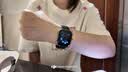 Apple/苹果 Watch S11 智能手表GPS款46毫米深空灰色铝金属表壳黑色运动型表带S/M MEVN4CH/B情人节 实拍图
