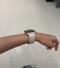 Apple/苹果 Watch S11 智能手表GPS款42毫米银色铝金属表壳雾紫色运动型表带M/L MEUU4CH/B情人节 实拍图