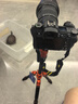 富图宝 Fotopro MG4 双全景云台 3K碳纤维专业数码相机微单摄影摄像三脚架云台 送手机夹 橙色 实拍图