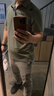 迪桑特（DESCENTE）DESCENTE迪桑特TRAINING系列男士吸湿速干D-TOUGH短袖POLO衫新品 KK-卡其色 XL (180/100A) 实拍图