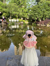 Kocotreekk树儿童防晒帽防紫外线小孩披风帽大檐遮阳帽夏季户外海滩 实拍图