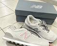 NEW BALANCE NB官方夏季网面透气女鞋简约潮流舒适复古百搭休闲运动鞋515系列 云母灰 WL515CSB 36.5 （脚长23cm) 实拍图