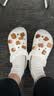 卡骆驰（CROCS）白鹿同款云朵洞洞鞋|206750 黑色-001 37/38(240mm) 实拍图