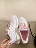 阿迪达斯（adidas）女鞋跑步鞋减震防滑耐磨舒适跑步运动鞋 C白/CL粉/灰色 36 实拍图