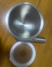 宇太（YUTAI） 304不锈钢捣蒜器家用捣碎罐手动研磨蒜泥器蒜臼子捣药器研钵臼 鼓型大号(15cm) 实拍图