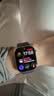 Apple/苹果 Watch S11 智能手表GPS款42毫米银色铝金属表壳雾紫色运动型表带S/M MEUT4CH/B情人节 实拍图