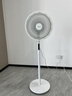 美的（Midea）【飓风节能】七叶柔风立式电风扇/家用轻音落地扇/台式小型风扇/大风力遥控定时摇头风扇 SAH35BSJ 实拍图