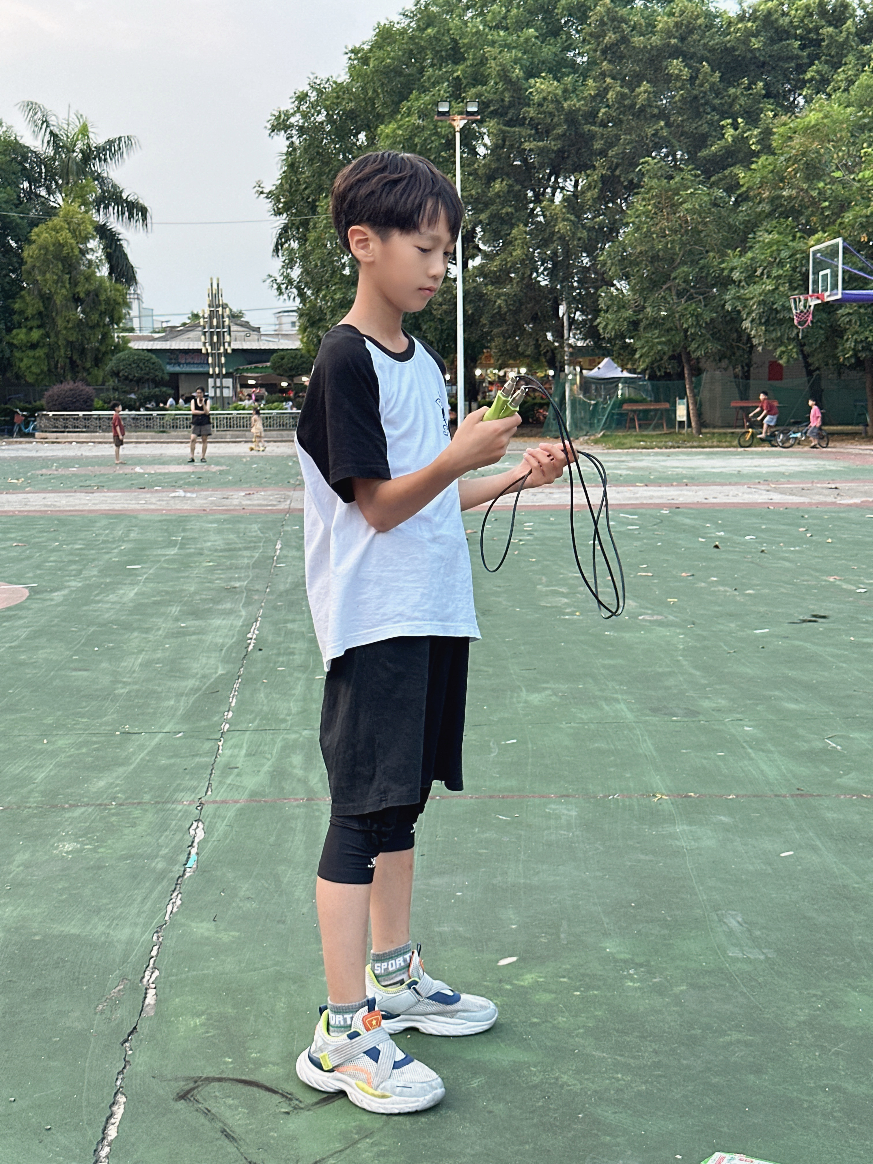 夺冠竞速跳绳中考专用学生初中生体育考试负重钢丝绳成人健身减肥 晒单实拍图