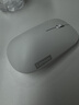联想（Lenovo）无线蓝牙鼠标充电鼠标轻音鼠标 Air Handle充电版轻音双模鼠标 便携办公鼠标 白 实拍图
