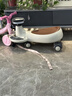贝易BEIESTATE典藏扭扭车 1-6岁宝宝摇摇车大人可坐宝宝礼物声光音乐款 云母灰 实拍图