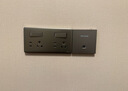 普联（TP-LINK）AX3000双频千兆面板AP全屋wifi6无线mesh组网PoE供电AC管理TL-XAP3002GI-PoE深空银薄款易展版 实拍图
