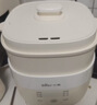 小熊（Bear）煮蛋器 蒸蛋器 温泉蛋机 智能预约定时自动断电 煮鸡蛋神器溏心蛋茶叶蛋 早餐一体机 双层 【蛋架+蒸笼+304蒸碗】ZDQ-T10Y2 实拍图