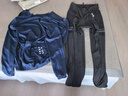 沃萨维（WOSAWE）春夏季公路车薄款长袖自行车骑行服高弹透气速干山地车短袖上衣男 初适-宝蓝色长袖套装 吸湿排汗 XL （适合80-90KG) 实拍图