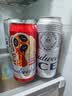 百威啤酒冰啤500ml*18听+淡色拉格450ml*3听组合装618组合 实拍图