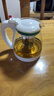 天喜（TIANXI）泡茶壶茶水分离飘逸杯全玻璃烧水壶耐热冲茶器功夫茶具高档泡茶杯 实拍图