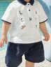 巴拉巴拉童装儿童短袖套装婴儿夏装2026新款男童女童宝宝t恤裤子两件套潮 实拍图
