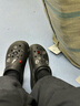 卡骆驰（CROCS）檀健次同款经典泡芙洞洞鞋百舒适男沙滩鞋女鞋休闲鞋|207521 黑色-001(含智必星) 39 (240mm) 实拍图