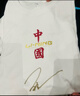 李宁（LI-NING）短袖t恤男夏款潮流印花情侣款半袖宽松休闲透气圆领纯棉运动T恤 实拍图