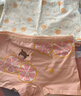 北极绒4条装儿童内裤女童发育期纯棉女孩学生10A抑菌平角短裤宝宝中大童 实拍图