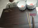 森煜 整块乌檀木实木茶盘功夫茶具 家用茶台排水式简约原木茶托盘 观山45*26*4.5 实拍图