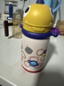 babycare儿童水杯6个月以上宝宝霸王龙不锈钢保温杯上学450ml-新旧款混发 实拍图