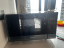 松下（Panasonic）【价保618】微波炉平板式家用烤箱多功能智能微烤一体机办公室用6档变频一键感温加热22升大容量 【22升 | 1000W | 升级彩屏】GF237 实拍图