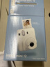 INSTAX富士instax立拍立得 一次成像相机 mini12精美礼盒 月光茉莉 含10张fafa花边相纸 实拍图
