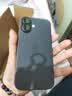 Snowkids适用iPhone17手机壳 超薄半磨砂半透防滑防摔防指纹 全包软壳时尚简约不易氧化男女款保护壳套雾灰 实拍图