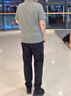 杉杉【凉感轻奢桑蚕丝】短袖T恤男士夏季衣服高端半袖体恤POLO衫装款 实拍图