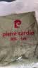 皮尔卡丹（pierre cardin）妈妈装纯棉长袖衬衫女中长款25年宽松洋气衬衣开衫外套女 绿色 2XL 125-140 实拍图