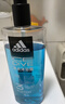 阿迪达斯（adidas）沐浴露男士专用洗发水洗面奶三效合一 游泳去氯清凉保湿冰点600ml 实拍图