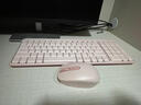 罗技（Logitech）MK251无线蓝牙键盘鼠标套装 办公商务笔记本电脑 数字键盘99键粉色键鼠套装（K251键盘+M196鼠标） 实拍图