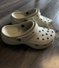 卡骆驰（CROCS）白鹿同款经典云朵洞洞鞋时尚百搭女鞋花园鞋沙滩鞋|206750 骨白色-2Y2(含智必星) 36 /37(230mm) 实拍图