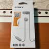 索尼（SONY） WI-C100 无线蓝牙耳机 颈挂式 IPX4防水运动耳机 约25小时续航 白色 实拍图