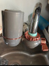 美的（Midea）净水器水龙头过滤器家用自来水滤水器直饮前置过滤器厨房卫生间通用除水垢除余氯双出水可清洗滤芯 一机三芯【两年免换滤芯】 实拍图