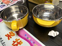 乐扣乐扣（LOCK&LOCK）辅食碗 儿童进口不锈钢餐具小学生卡通双手柄汤碗饭碗 250ml 实拍图