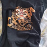 JEANSWEST LIFE真维斯国潮短袖t恤男夏季中国舞狮潮流半袖男大童纯棉宽松打底衫A 实拍图