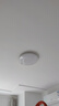 惠普精工led卧室吸顶灯三防灯超薄简约儿童书房餐厅阳台过道灯具37CM白光 实拍图