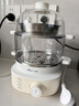 小熊（Bear）煮蛋器蒸蛋器家用多功能迷你早餐神器鸡蛋羹蒸鸡蛋器蒸蛋机炖蛋器蒸蛋锅 双层 【14枚蛋+30分钟定时】ZDQ-K14E1 实拍图