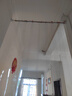 MYMOODHOUSE免打孔伸缩晾衣杆浴室浴帘杆窗帘杆挂衣撑杆可伸缩晾衣架90-160 实拍图